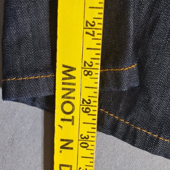 Levi's 569 Loose Fit Straight Jeans Men's Size W34/L30 Dark Ink Blue Colour - Picture 13 of 14